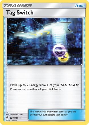Tag Switch (209) Reverse Holofoil - Unified Minds