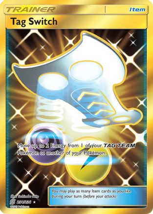 Tag Switch (Gold) (254) Holofoil - Unified Minds