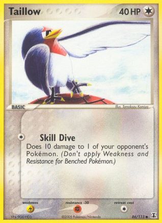 Taillow (86) - Delta Species