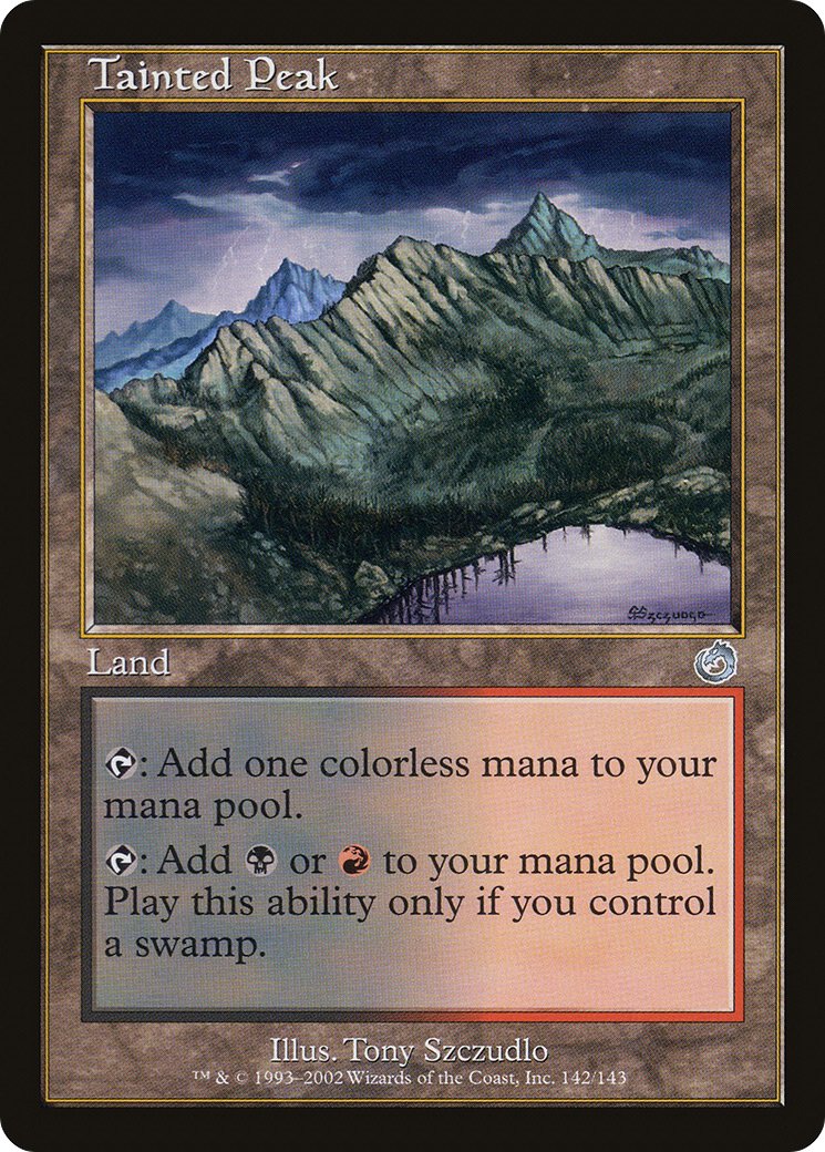 Tainted Peak (142) Foil - Torment
