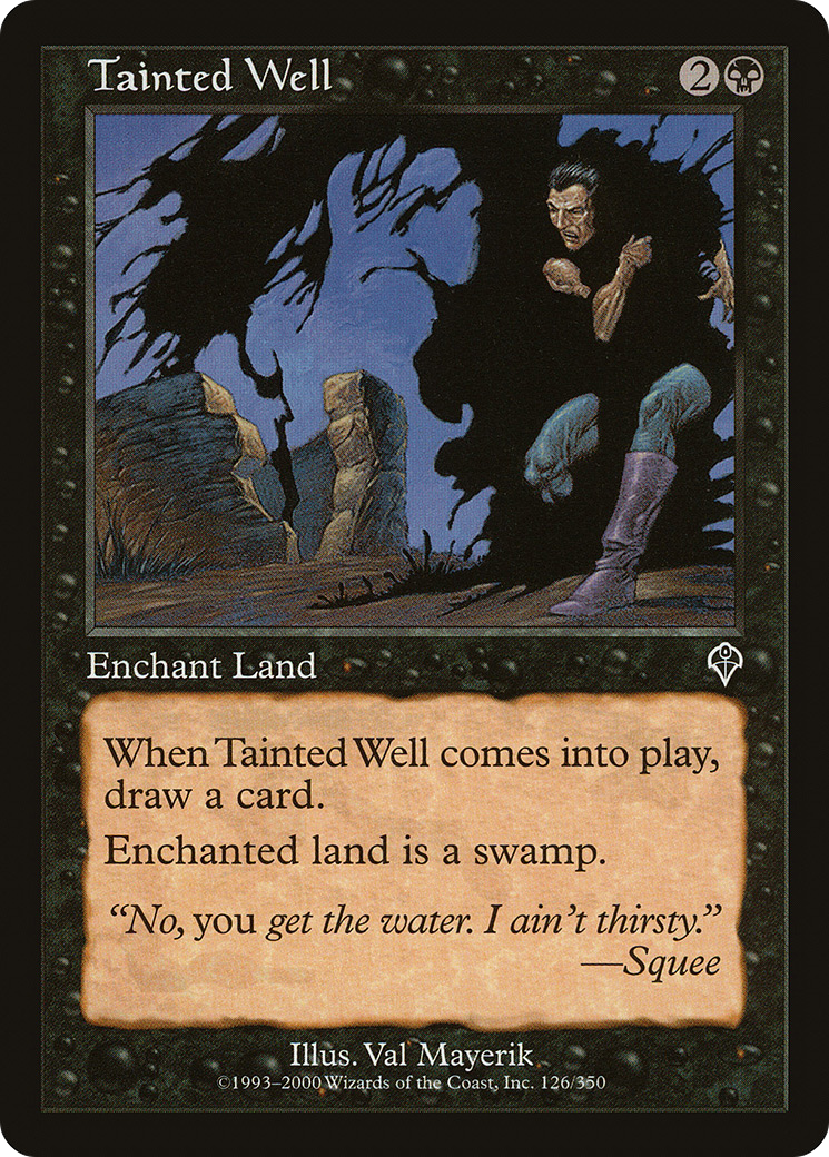 Tainted Well (126) Foil - Invasion