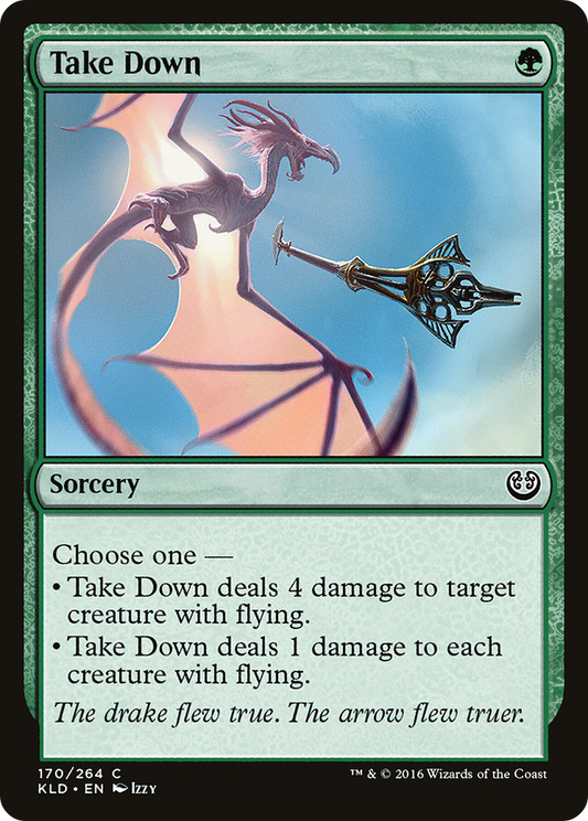 Take Down (170) Foil - Kaladesh