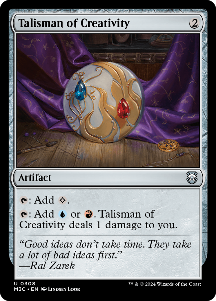 Talisman of Creativity (308) - Commander: Modern Horizons 3