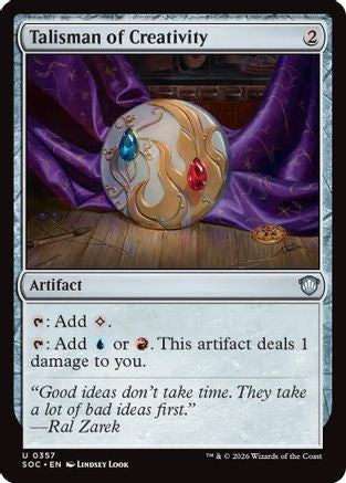 Talisman of Creativity (357) - Commander: Secrets of Strixhaven