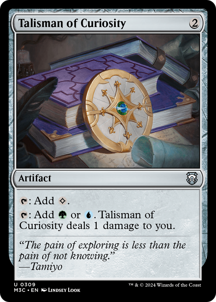 Talisman of Curiosity (309) - Commander: Modern Horizons 3