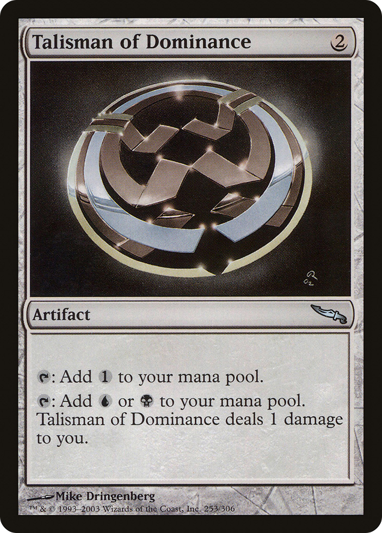 Talisman of Dominance (253) Foil - Mirrodin