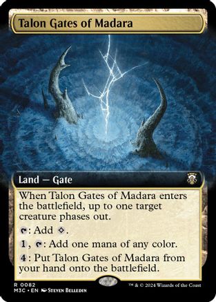 Talon Gates of Madara (Extended Art) (082) Ripple Foil - Commander: Modern Horizons 3