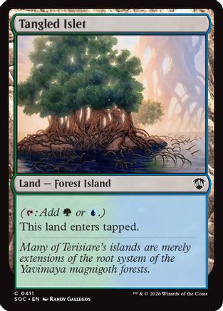 Tangled Islet (411) - Commander: Secrets of Strixhaven