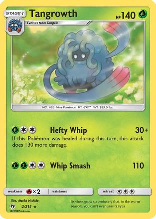 Tangrowth (2) - Lost Thunder