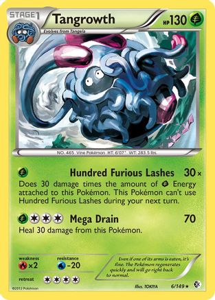 Tangrowth (6) Holofoil - Boundaries Crossed