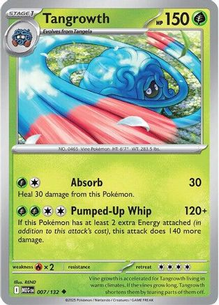 Tangrowth (7) Reverse Holofoil - Mega Evolution