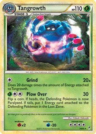 Tangrowth (Deck Exclusives) (34) Holofoil - Call of Legends