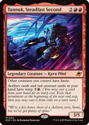 Tannuk, Steadfast Second (Promo Pack) (162) - Edge of Eternities