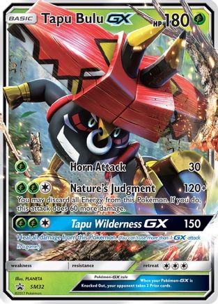 Tapu Bulu GX (SM32) Holofoil - Black Star Promos
