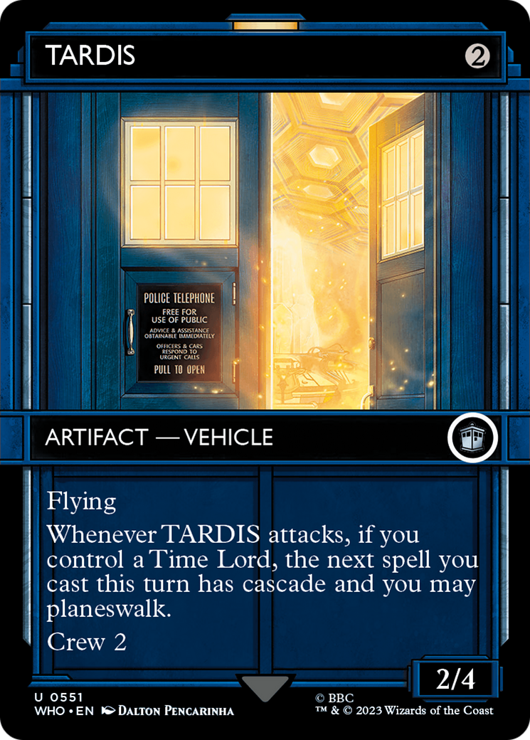 TARDIS (Showcase) (551) Foil - Doctor Who