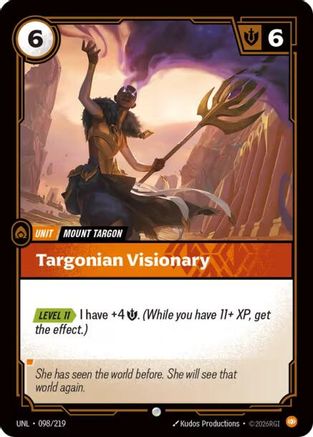 Targonian Visionary (098) Foil - Unleashed