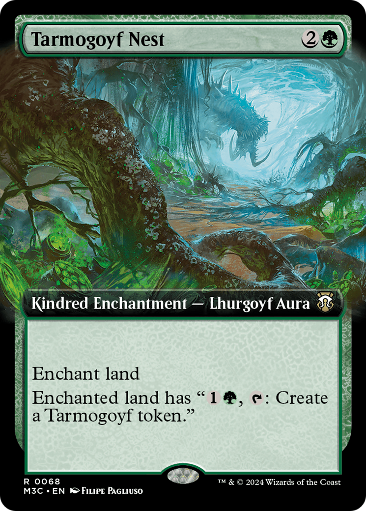 Tarmogoyf Nest (Extended Art) (068) - Commander: Modern Horizons 3