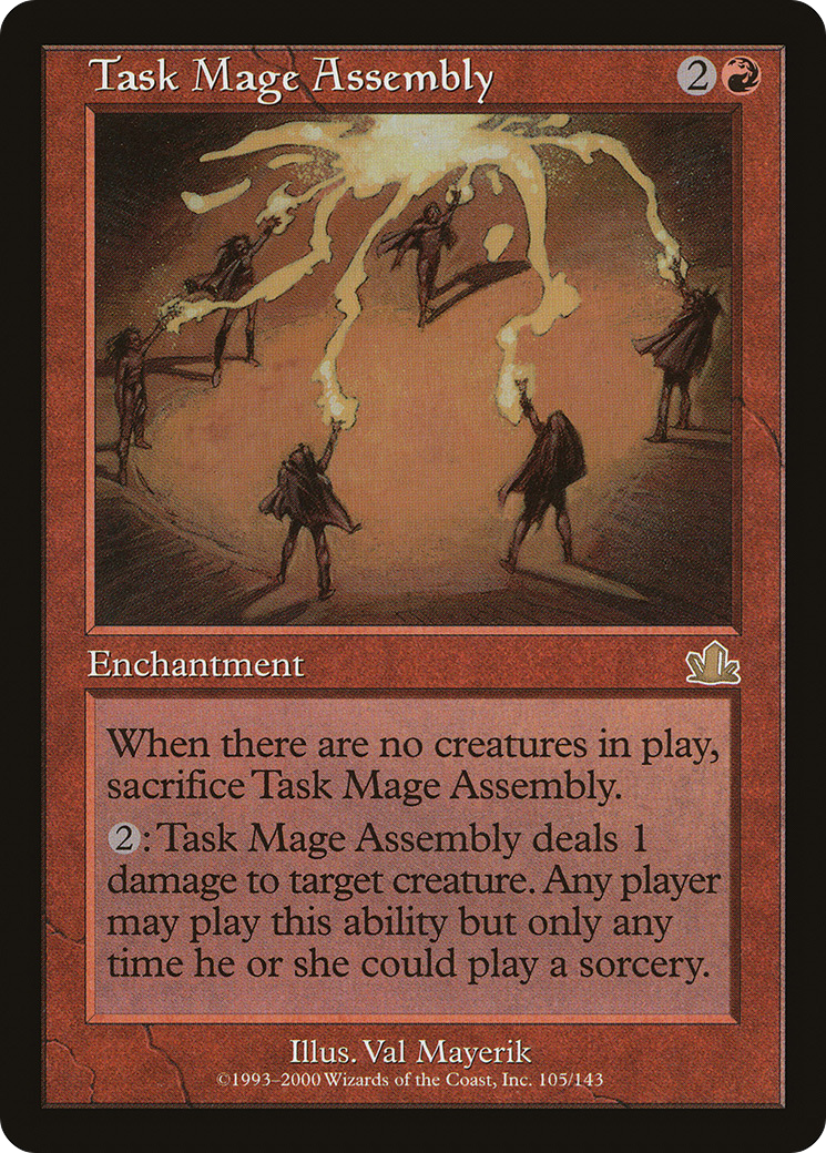 Task Mage Assembly (105) Foil - Prophecy