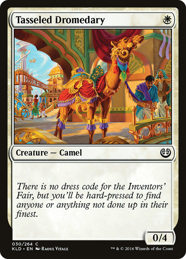 Tasseled Dromedary (030) Foil - Kaladesh