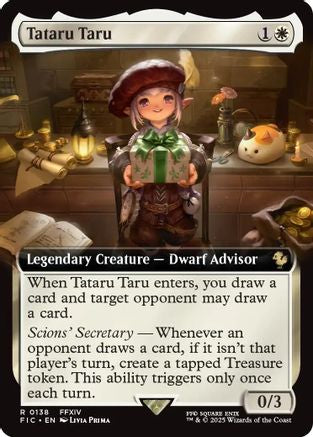 Tataru Taru (Extended Art) (138) Foil - Commander: FINAL FANTASY