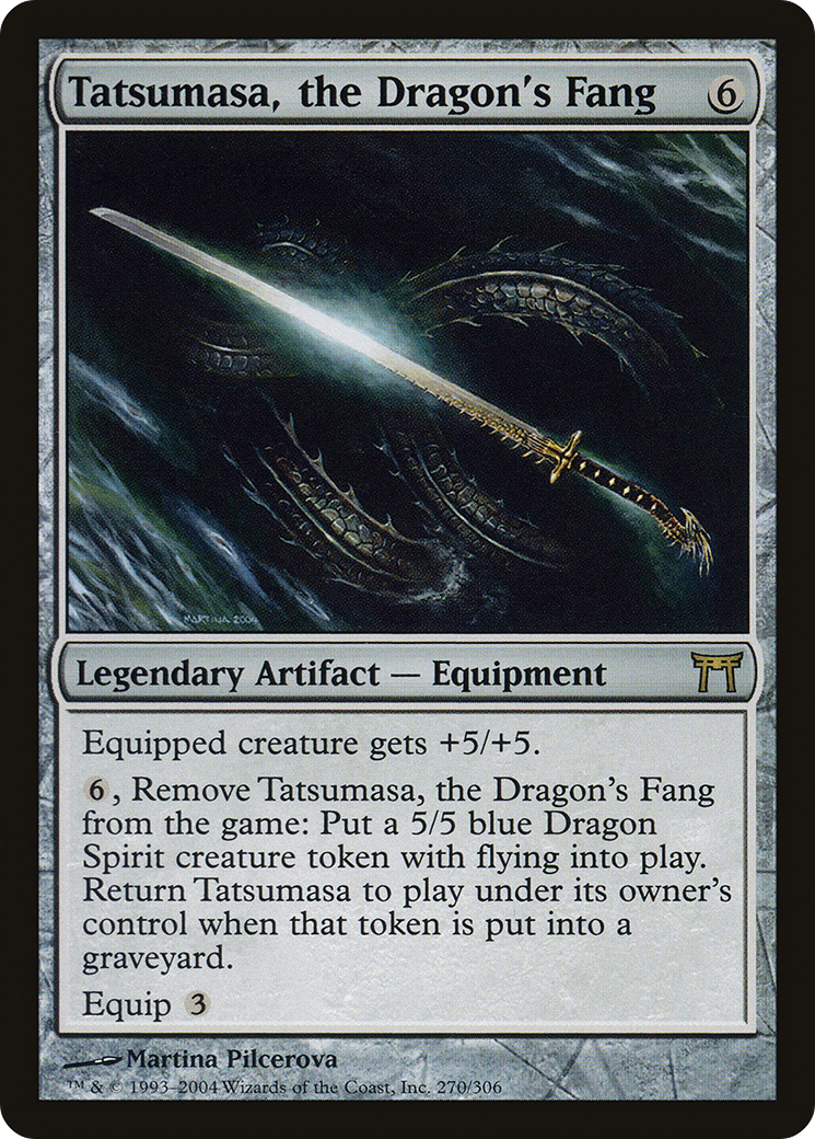 Tatsumasa, the Dragon's Fang (270) - Champions of Kamigawa