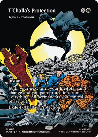 T'Challa's Protection – Teferi's Protection (051) - Marvel Universe