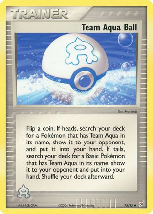 Team Aqua Ball (75) - Team Magma vs Team Aqua