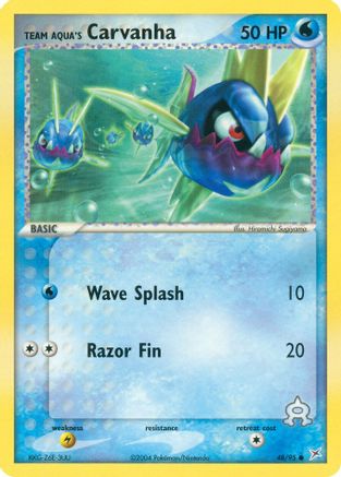 Team Aqua's Carvanha (48) - Team Magma vs Team Aqua