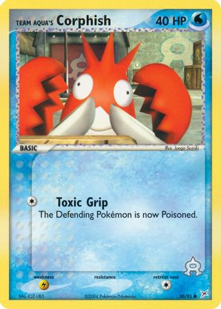 Team Aqua's Corphish (50) - Team Magma vs Team Aqua