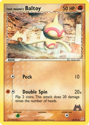 Team Magma's Baltoy (60) - Team Magma vs Team Aqua
