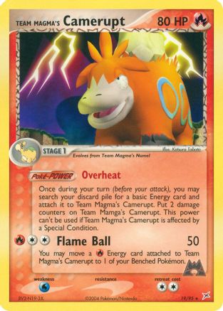 Team Magma's Camerupt (19) - Team Magma vs Team Aqua