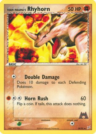 Team Magma's Rhyhorn (38) - Team Magma vs Team Aqua