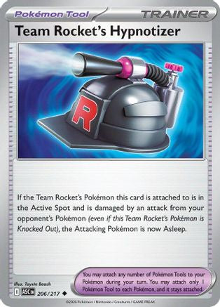 Team Rocket's Hypnotizer (206) - Ascended Heroes