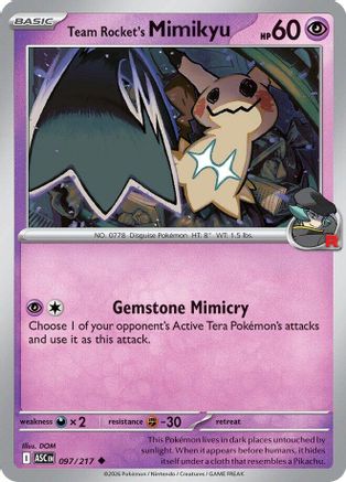 Team Rocket's Mimikyu (97) - Ascended Heroes