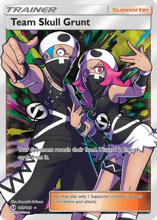 Team Skull Grunt (Full Art) (149) Holofoil - Sun & Moon