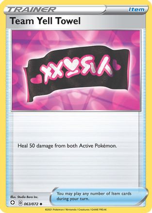 Team Yell Towel (63) - Shining Fates
