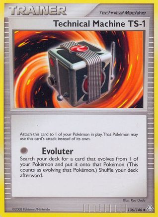 Technical Machine TS-1 (136) Reverse Holofoil - Legends Awakened