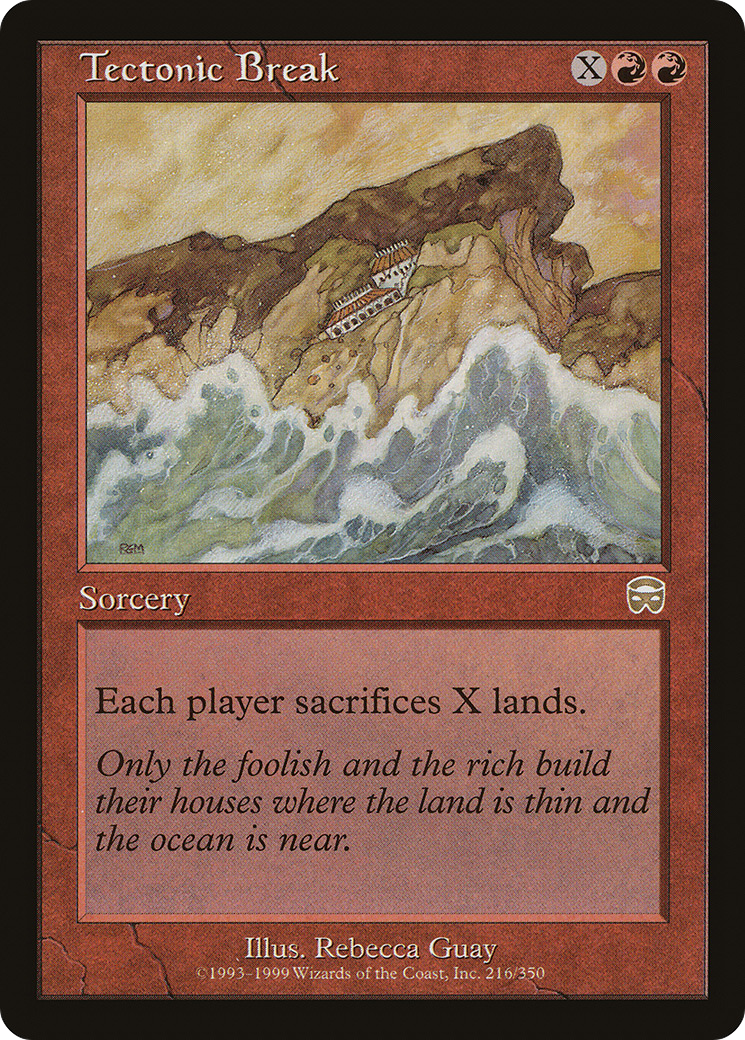 Tectonic Break (216) Foil - Mercadian Masques