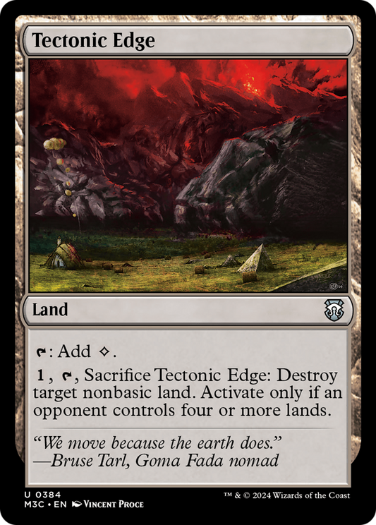 Tectonic Edge (384) - Commander: Modern Horizons 3