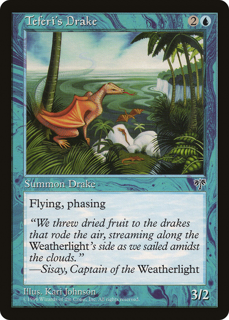 Teferi's Drake - Mirage