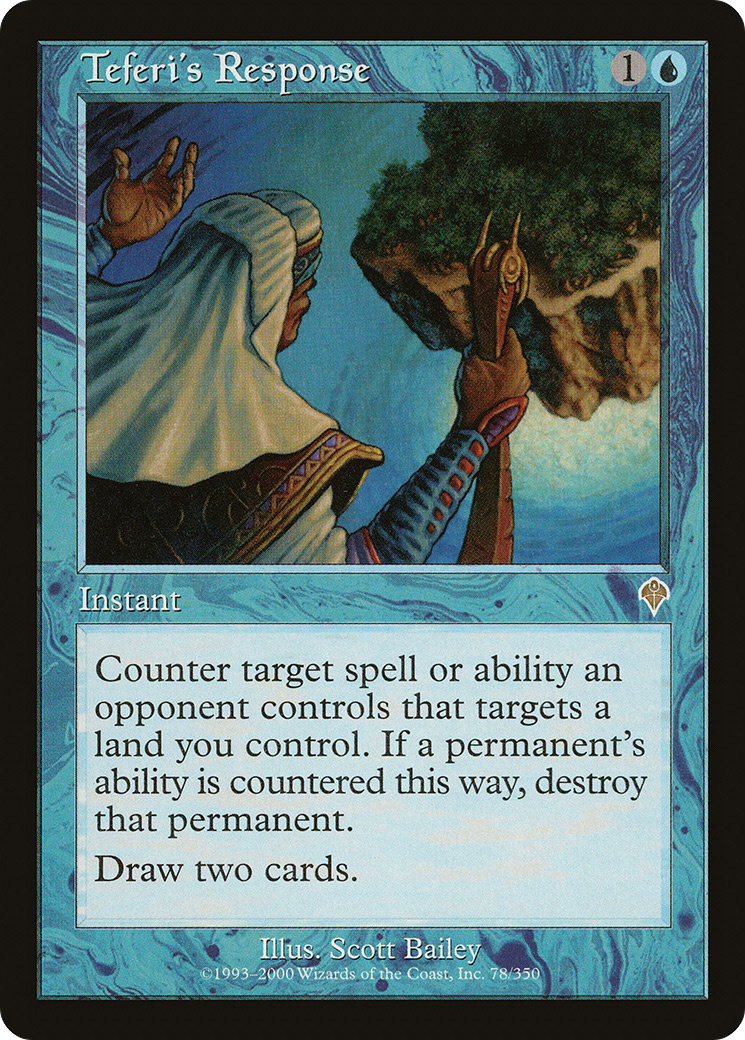 Teferi's Response (078) Foil - Invasion