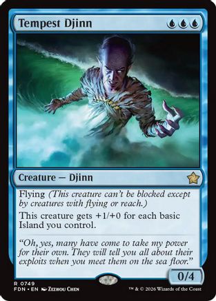 Tempest Djinn (749) - Foundations
