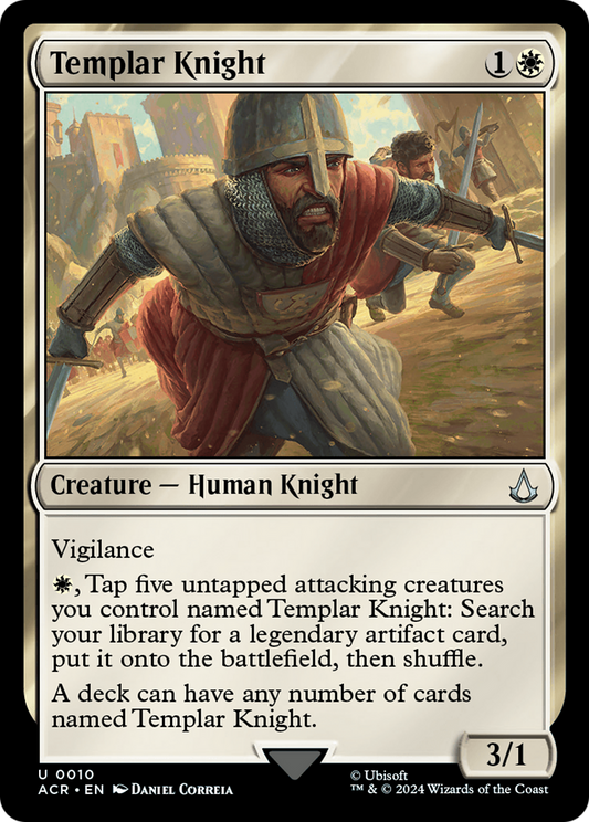 Templar Knight (010) Foil - Assassin's Creed