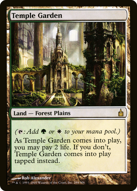 Temple Garden (284) - Ravnica: City of Guilds