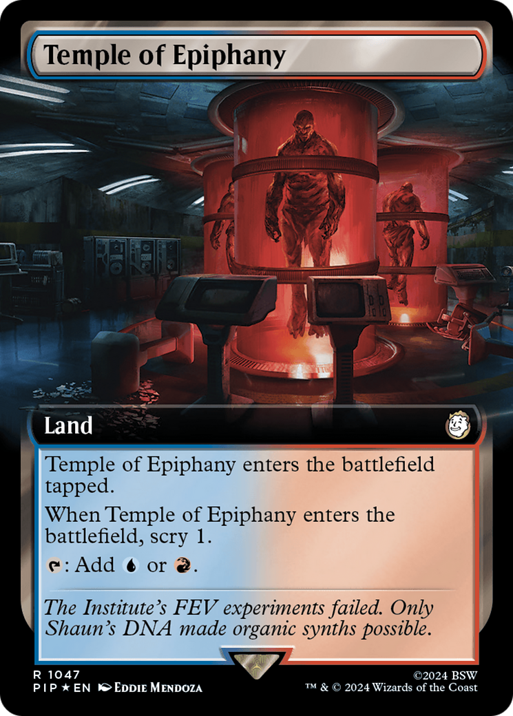 Temple of Epiphany (Extended Art) (1047) Surge Foil - Fallout