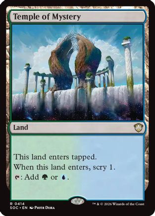 Temple of Mystery (414) - Commander: Secrets of Strixhaven
