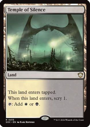 Temple of Silence (415) - Commander: Secrets of Strixhaven