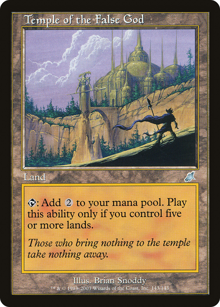 Temple of the False God (143) - Scourge