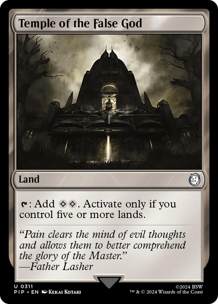 Temple of the False God (311) - Fallout