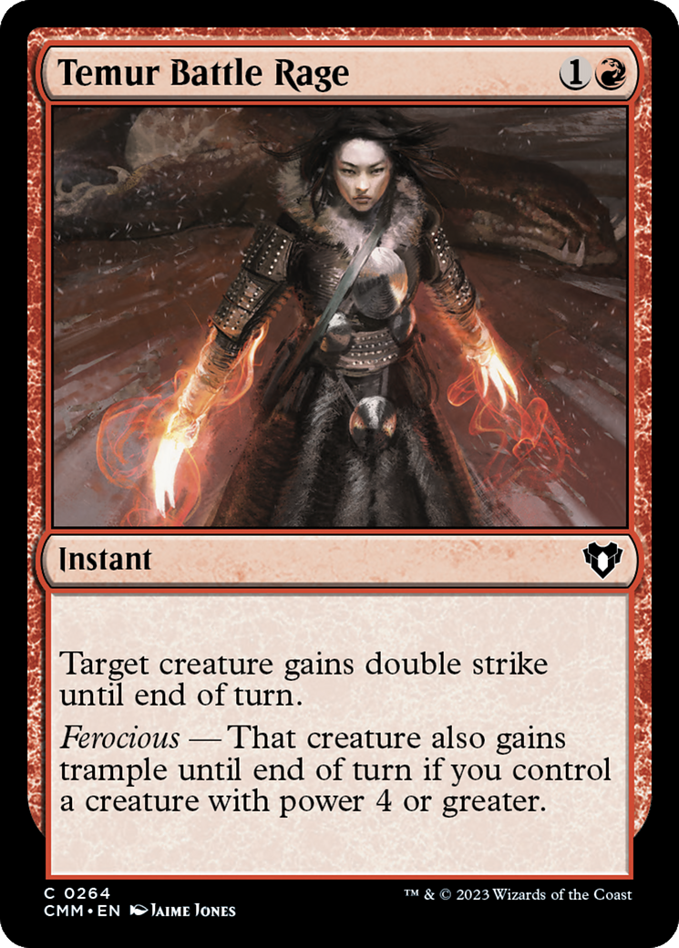 Temur Battle Rage (264) - Commander Masters